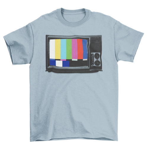 No Signal Retro Television T-Shirt