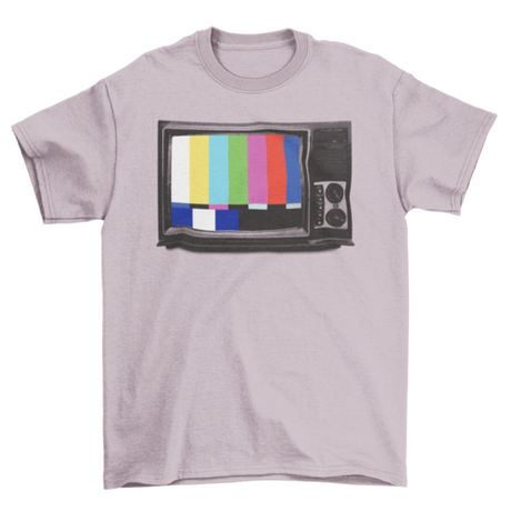 No Signal Retro Television T-Shirt