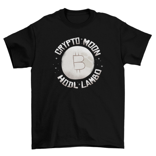 Crypto moon t-shirt