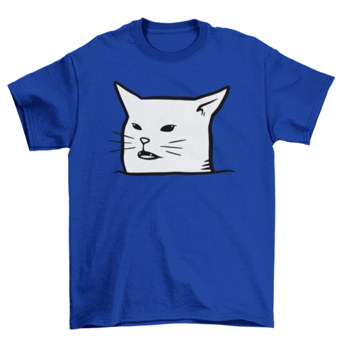 White cat meme T-Shirt