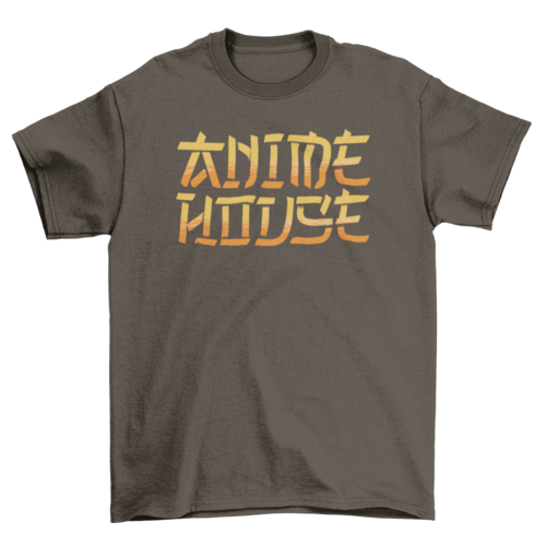 Anime house quote t-shirt