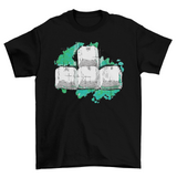 Hand-drawn gaming keyboard t-shirt