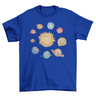 Cute Solar System with planets T-shirt