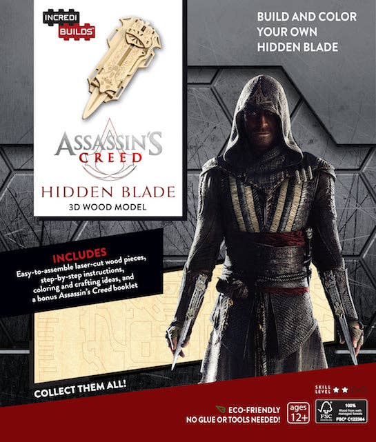 Incredibuilds: Assassin's Creed 3D Wood Model