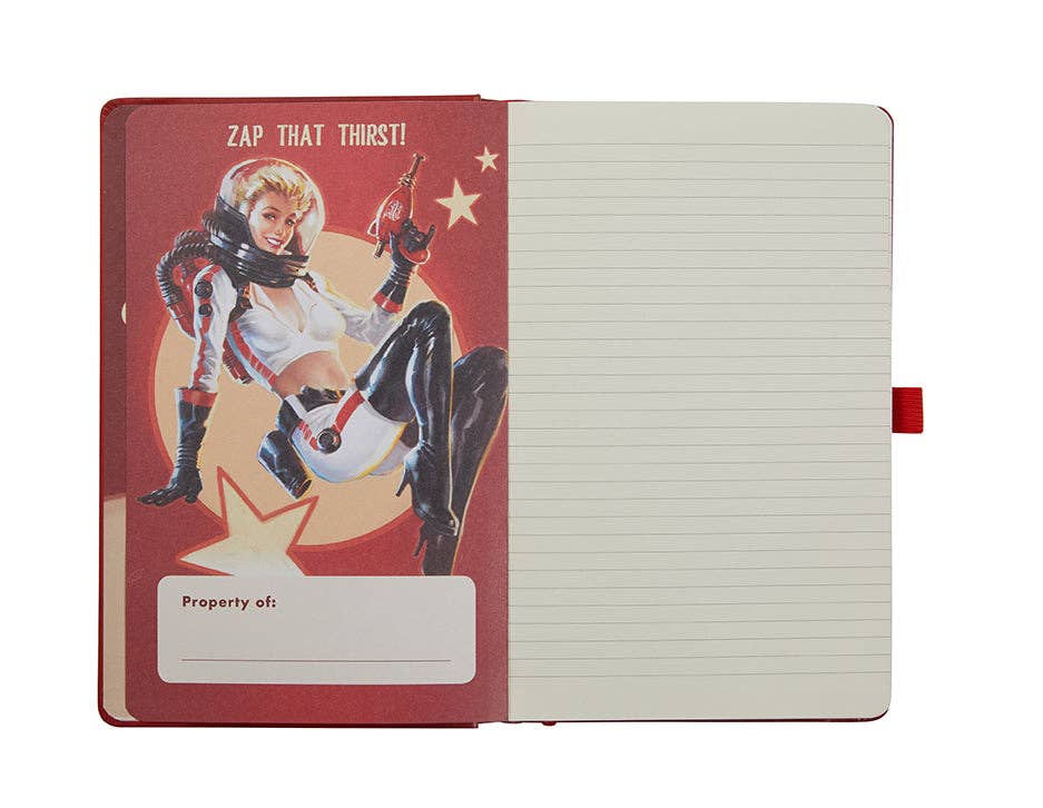 Fallout Nuka Cola Hardcover Ruled Journal (With Pen)